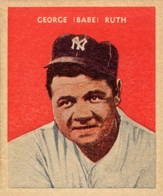 1932-u-s-caramel-32-babe-ruth-baseball-card 1932 U.S. Caramel #32 Babe Ruth baseball card