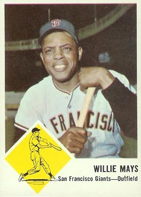 1963-fleer-5-willie-mays-baseball-card 1963 Fleer #5 Willie Mays baseball card