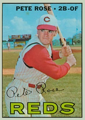 1967-topps-430-pete-rose-baseball-card 1967 Topps #430 Pete Rose baseball card