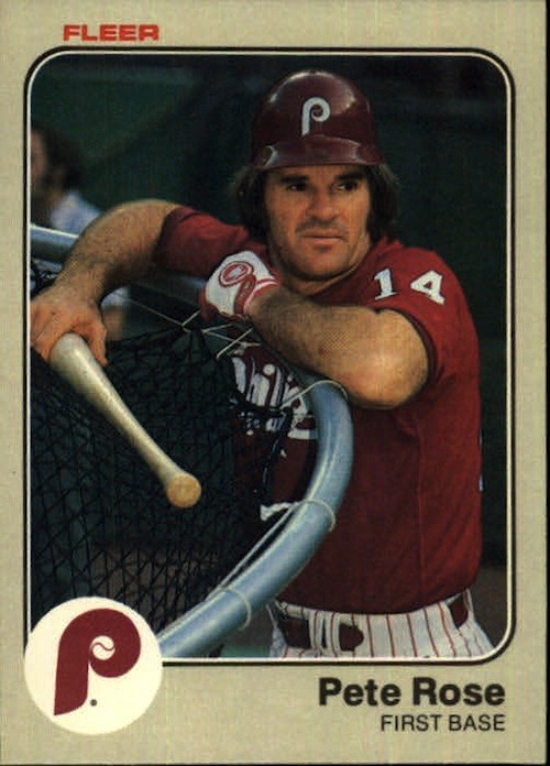 1983-fleer-171-pete-rose-baseball-card 1983 Fleer #171 Pete Rose baseball card