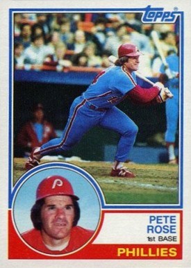 1983-topps-100-pete-rose-baseball-card 1983 Topps #100 Pete Rose baseball card