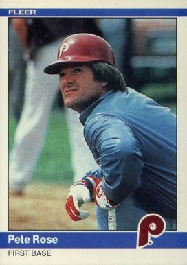 1984-fleer-46-pete-rose-baseball-card 1984 Fleer #46 Pete Rose baseball card
