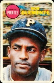 1968 Topps 3-D Roberto Clemente Baseball Card 1968 Topps 3-D Roberto Clemente Baseball Card