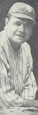 1933 Butter Cream #23 Babe Ruth Baseball Card 1933 Butter Cream #23 Babe Ruth Baseball Card