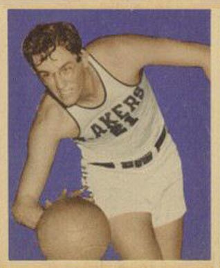 1948 Bowman #69 George Mikan Rookie Card 1948 Bowman #69 George Mikan Rookie Card