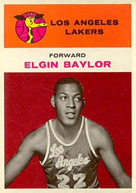 1961 Fleer #3 Elgin Baylor Rookie Card 1961 Fleer #3 Elgin Baylor Rookie Card