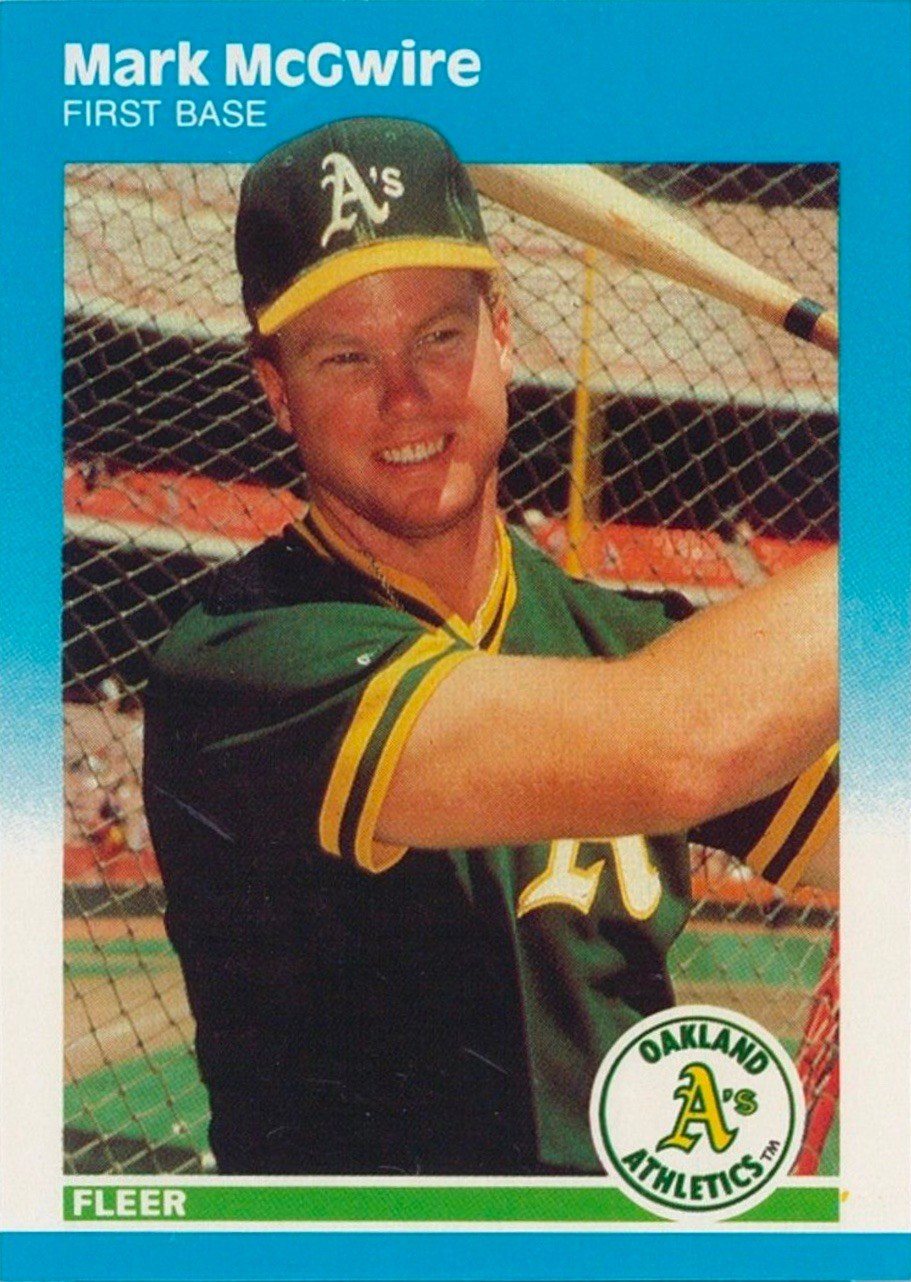 1987 Fleer Update Mark McGwire Rookie 1987 Fleer Update Mark McGwire Rookie