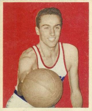 1948 Bowman #72 Carl Braun Basketball Card