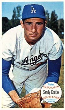 1964 Topps Giants #3 Sandy Koufax Baseball Card Short Print