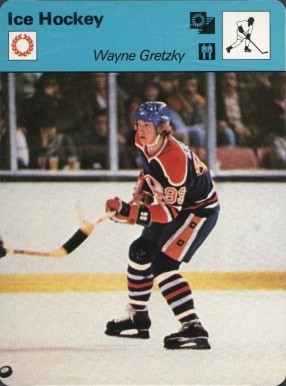 1977 Sportscaster Italy #77-10 Wayne Gretzky Hockey Card 1977 Sportscaster Italy #77-10 Wayne Gretzky Hockey Card