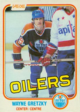 1981 O-Pee-Chee #106 Wayne Gretzky Hockey Card 1981 O-Pee-Chee #106 Wayne Gretzky Hockey Card