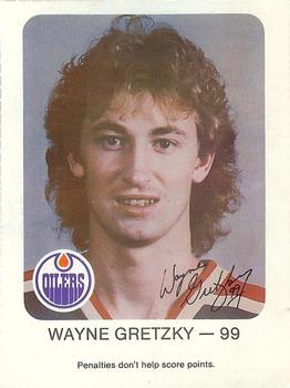 1981 Red Rooster Edmonton Oilers Police #9 Wayne Gretzky Hockey Card 1981 Red Rooster Edmonton Oilers Police #9 Wayne Gretzky Hockey Card