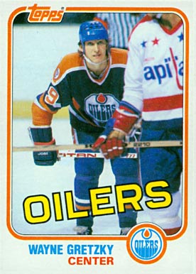 1981 Topps #16 Wayne Gretzky Hockey Card 1981 Topps #16 Wayne Gretzky Hockey Card