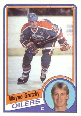 1984 Topps #51 Wayne Gretzky Hockey Card 1984 Topps #51 Wayne Gretzky Hockey Card