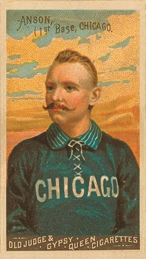 1888 Goodwin Champions #4 Cap Anson Baseball Card 1888 Goodwin Champions #4 Cap Anson Baseball Card