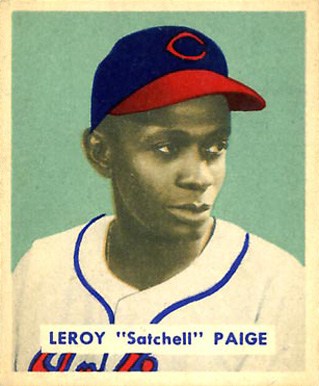 1949 Bowman #224 Satchel Paige Rookie Card