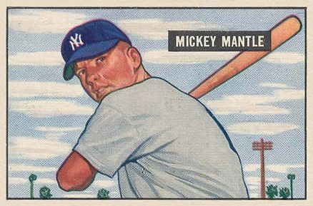 mantle baseball card