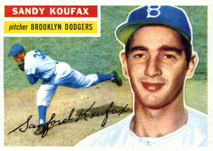 1956 Topps #79 Sandy Koufax baseball card