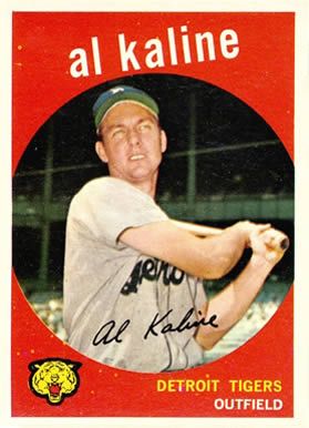 1959 Topps #360 Al Kaline baseball card