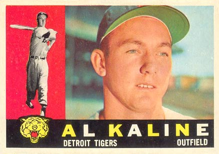 1960 Topps #50 Al Kaline baseball card