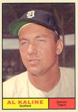 1961 Topps #429 Al Kaline baseball card
