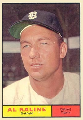 1961-topps-429-al-kaline-baseball-card 1961 Topps #429 Al Kaline baseball card
