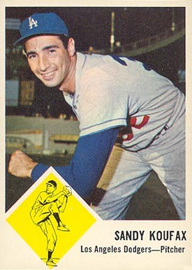 1963-fleer-42-sandy-koufax-baseball-card 1963 Fleer #42 Sandy Koufax baseball card