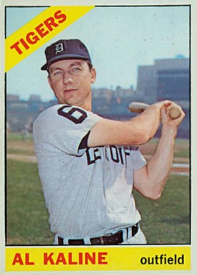 1966 Topps #410 Al Kaline baseball card
