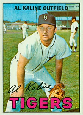 1967 Topps #30 Al Kaline baseball card