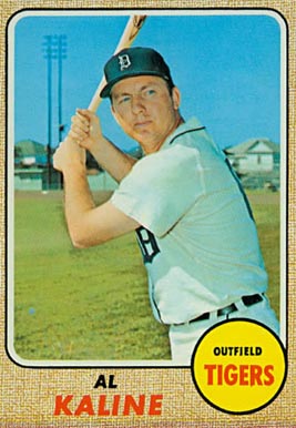 1968 Topps #240 Al Kaline baseball card