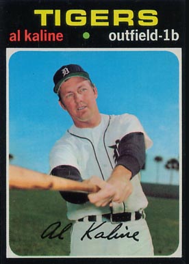 1971 Topps #180 Al Kaline baseball card