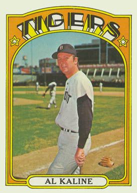 1972 Topps #600 Al Kaline baseball card