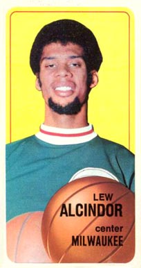 1970 Topps #75 Kareem Abdul-Jabbar basketball card