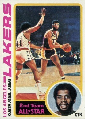 1978 Topps #110 Kareem Abdul-Jabbar basketball card