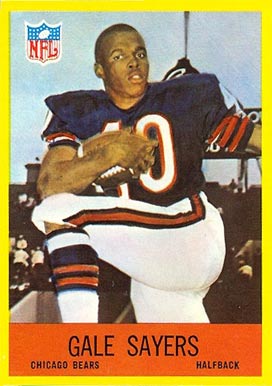 1967 Philadelphia #35 Gale Sayers football card