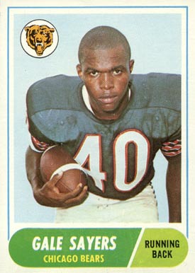 1968 Topps #75 Gale Sayers football card