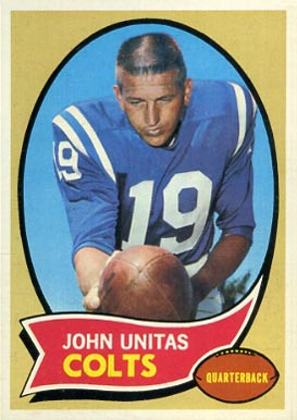 1970 Topps #180 Johnny Unitas football card