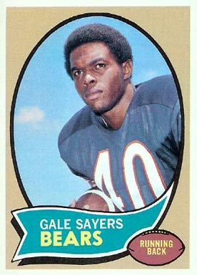 1970 Topps #70 Gale Sayers football card