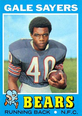 1971 Topps #150 Gale Sayers football card