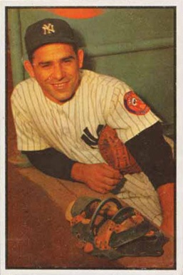 1953 Bowman Color #121 Yogi Berra Baseball Card