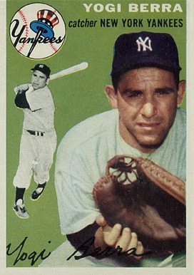 1954 Topps #50 Yogi Berra Baseball Card