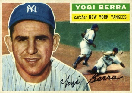 1956 Topps #110 Yogi Berra Baseball Card