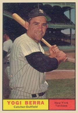 1961 Topps #425 Yogi Berra Baseball Card