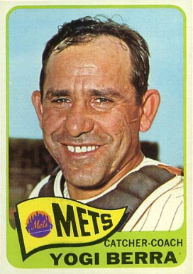 1965 Topps #470 Yogi Berra Baseball Card