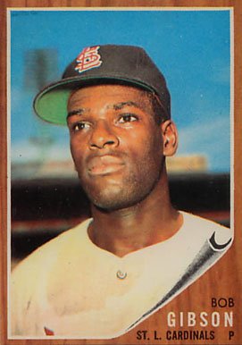 1972 Topps #130 Bob Gibson St. Louis Cardinals Baseball Card EX - EX+