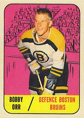 1967 Topps #92 Bobby Orr Hockey Card