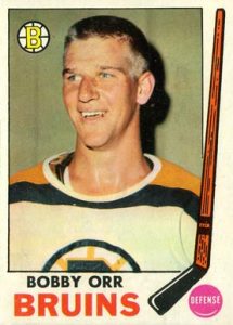 1969 Topps #24 Bobby Orr Hockey Card