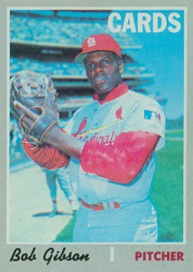 1970 Topps #530 Bob Gibson Baseball Card