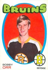 1971 O-Pee-Chee #100 Bobby Orr Hockey Card