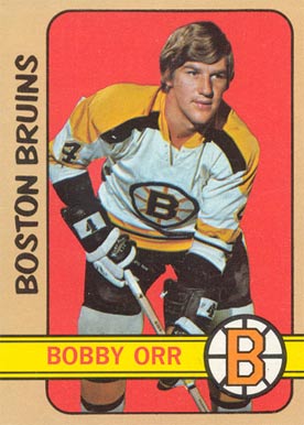1972 Topps #100 Bobby Orr Hockey Card